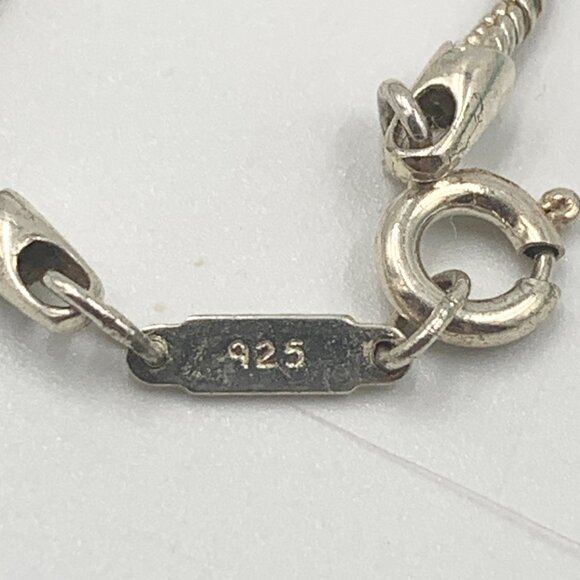 Authentic Tiffany & Co 925 Silver 1837 Bar Pendant with Necklace - Picture 6 of 9